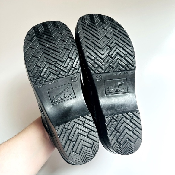 Dansko Professional Black Cabrio Clogs - Picture 8 of 8